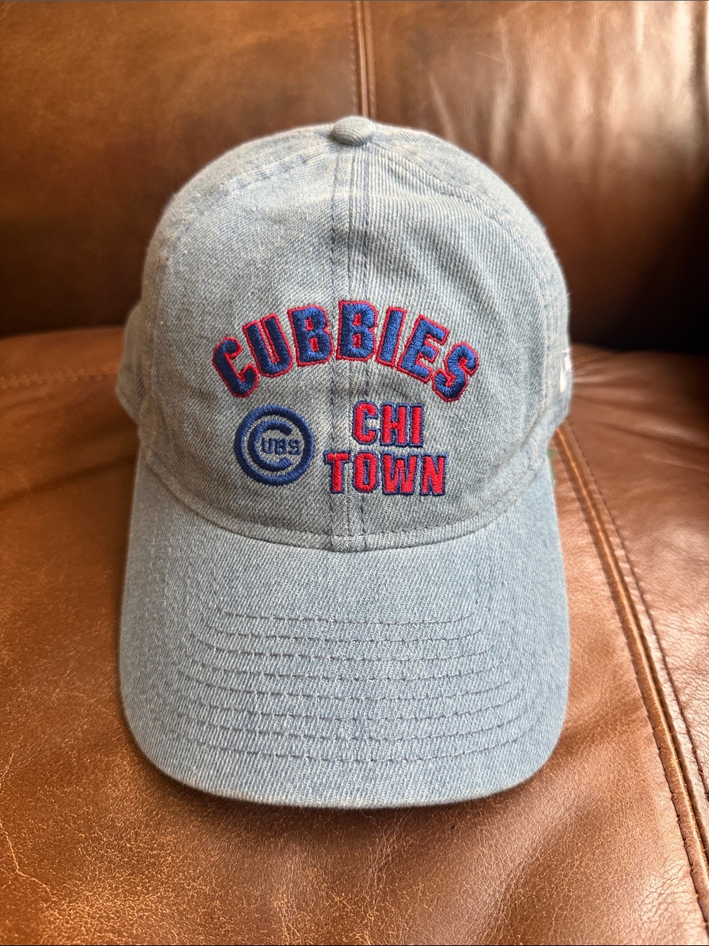 Chicago Cubs Light Blue 'Cubbies Chi Town' Baseball Cap